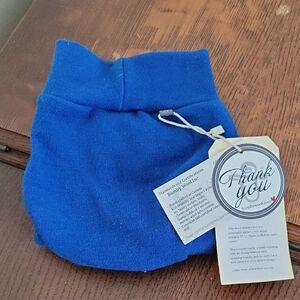 Blue Wool Baby Diaper Soaker